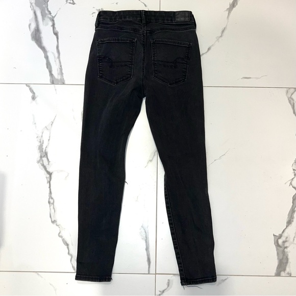 American Eagle distressed black jeans - Picture 2 of 5